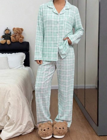 Pijama SHEIN, verde