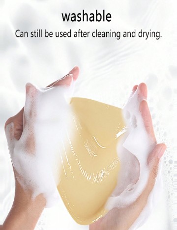 Cupe de silicon SHEIN, crem