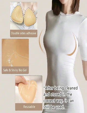 Cupe de silicon SHEIN, crem