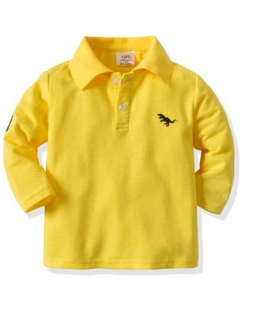 Bluza Shein Kids, galben