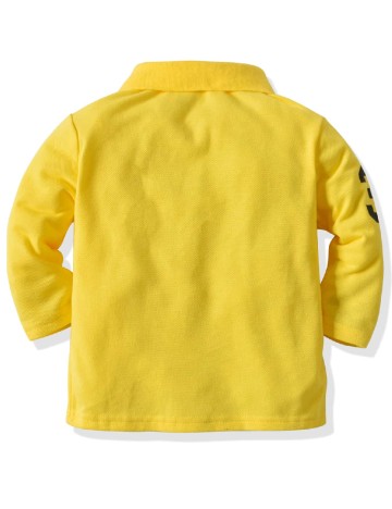 Bluza Shein Kids, galben