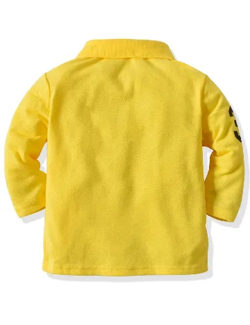 Bluza Shein Kids, galben