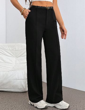 Pantaloni SHEIN, negru