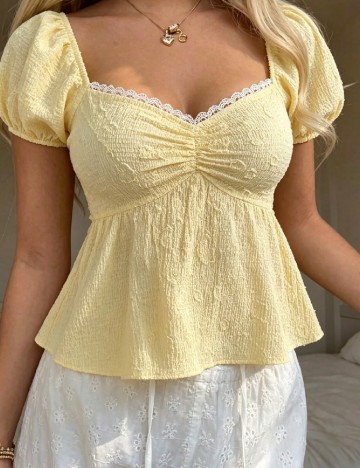 Bluza Rusttydustty, galben