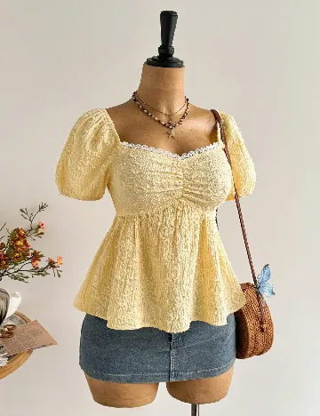Bluza Rusttydustty, galben