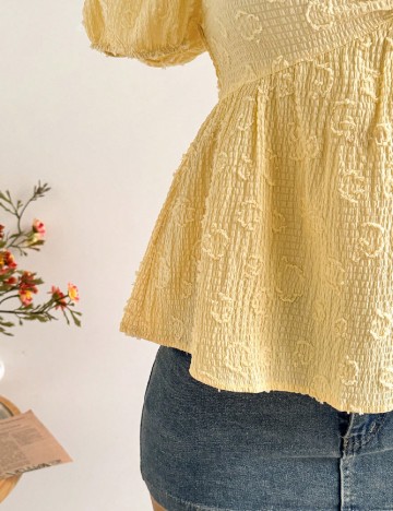 Bluza Rusttydustty, galben