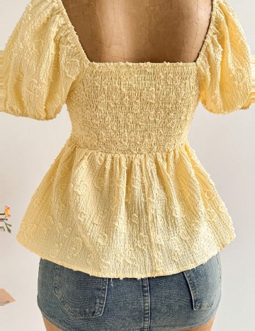 Bluza Rusttydustty, galben
