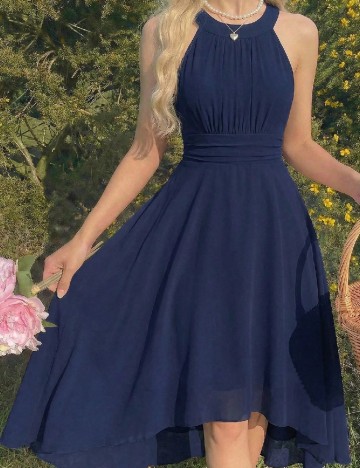 Rochie medie Shein Kids, albastru