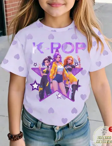 Tricou Shein Kids, mov