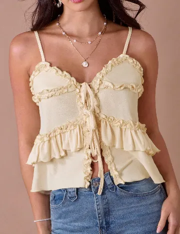 Top SHEIN, crem