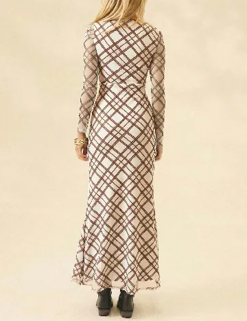 Rochie lunga SHEIN, crem