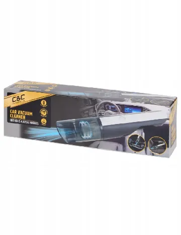 Aspirator auto fara fir C&C Automotive, negru
