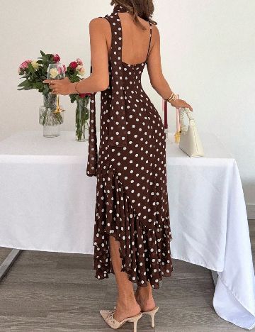Rochie medie SHEIN, maro