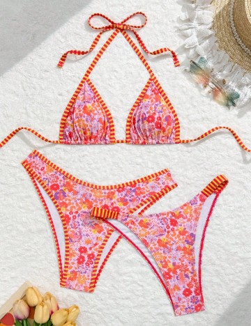Costum de baie SHEIN, mix culori