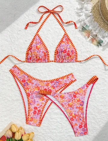 Costum de baie SHEIN, mix culori