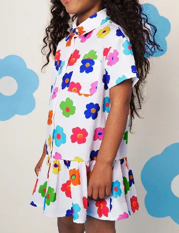 Rochie Shein Kids, mix culori