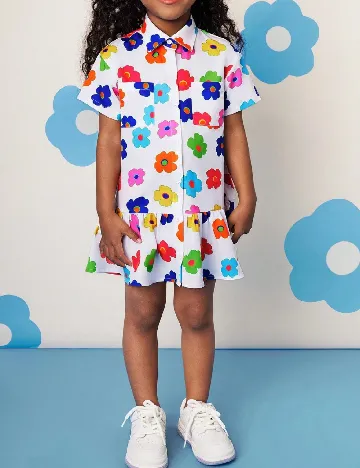Rochie Shein Kids, mix culori