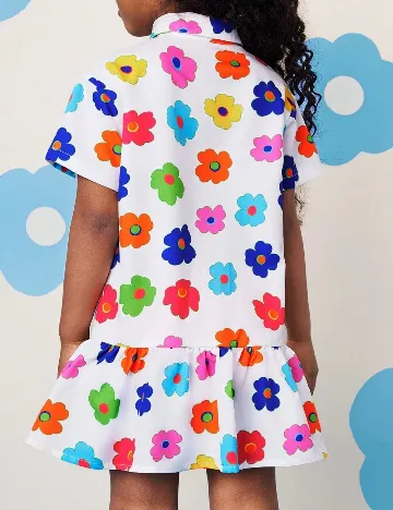 Rochie Shein Kids, mix culori