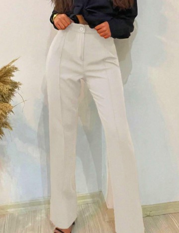 Pantaloni SHEIN, crem