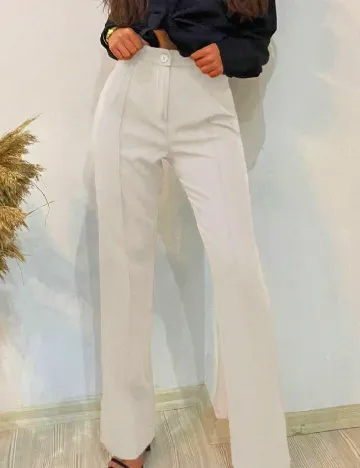 Pantaloni SHEIN, crem