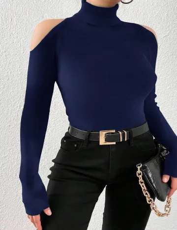 Bluza SHEIN CURVE, bleumarin