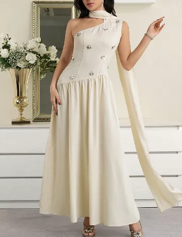 Rochie lunga SHEIN, bej