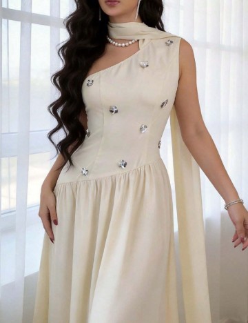 Rochie lunga SHEIN, bej