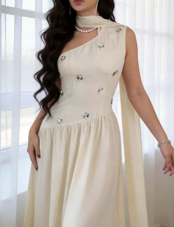 Rochie lunga SHEIN, bej