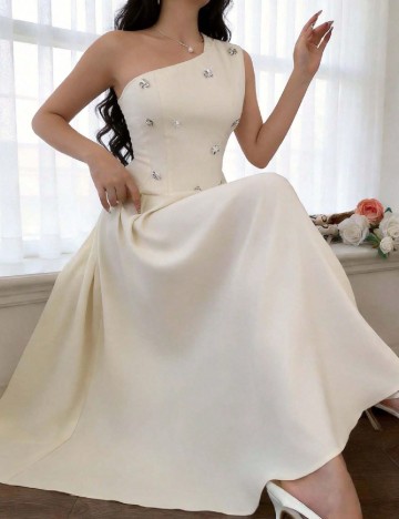Rochie lunga SHEIN, bej