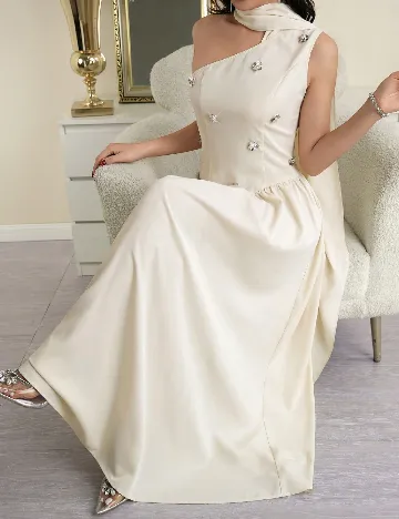Rochie lunga SHEIN, bej