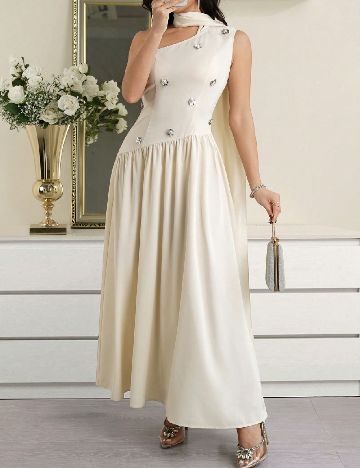 Rochie lunga SHEIN, bej
