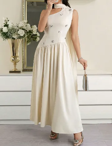 Rochie lunga SHEIN, bej