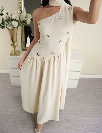 Rochie lunga SHEIN, bej