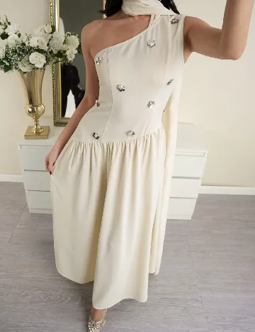 Rochie lunga SHEIN, bej