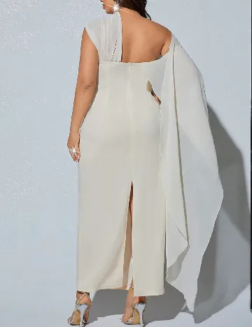 Rochie lunga SHEIN CURVE, crem