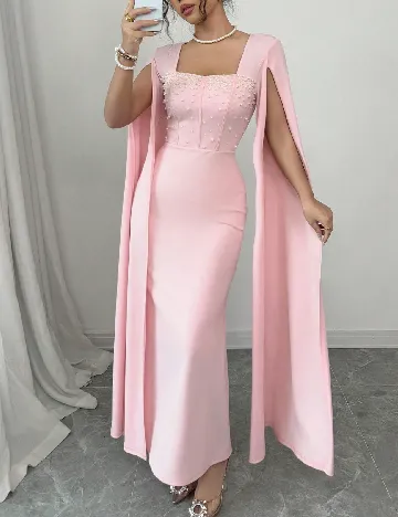 Rochie lunga SHEIN, roz