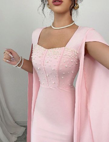Rochie lunga SHEIN, roz
