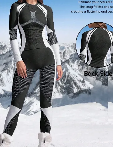 Compleu SHEIN, negru/gri