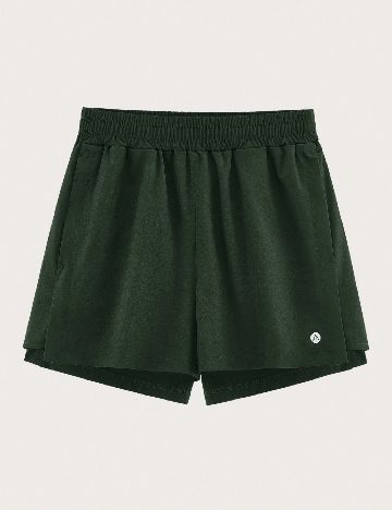 Pantaloni scurti SHEIN, verde