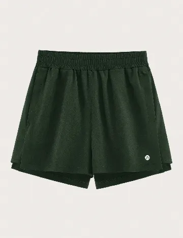 Pantaloni scurti SHEIN, verde