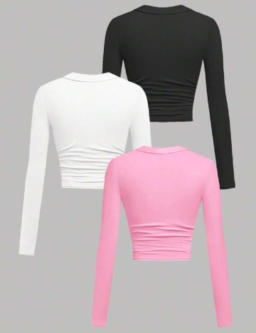 Set bluze Shein Kids, mix culori