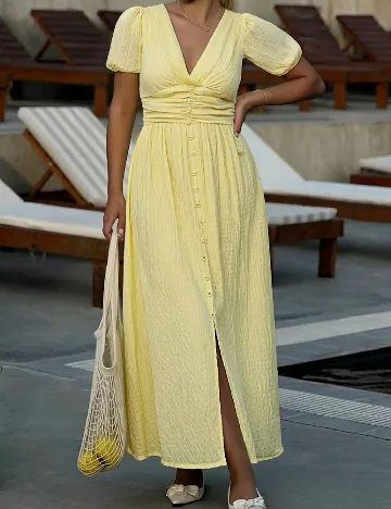 Rochie lunga SHEIN, galben