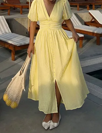 Rochie lunga SHEIN, galben