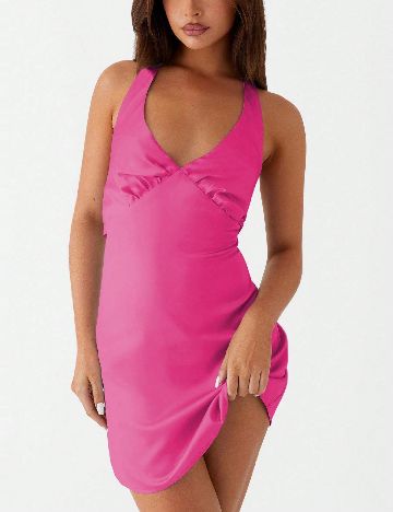 Rochie scurta SHEIN, roz