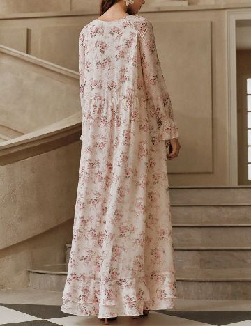 Rochie lunga SHEIN, crem