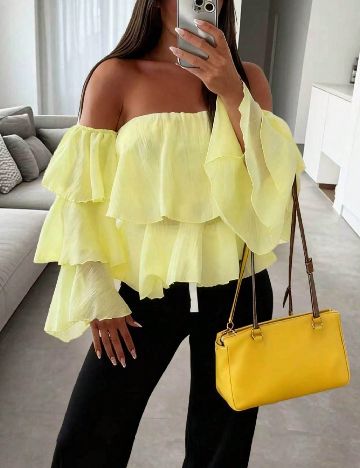 Bluza SHEIN, galben
