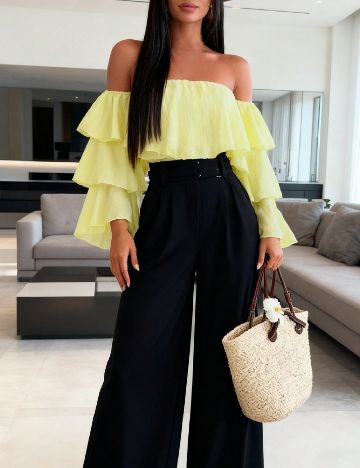 Bluza SHEIN, galben