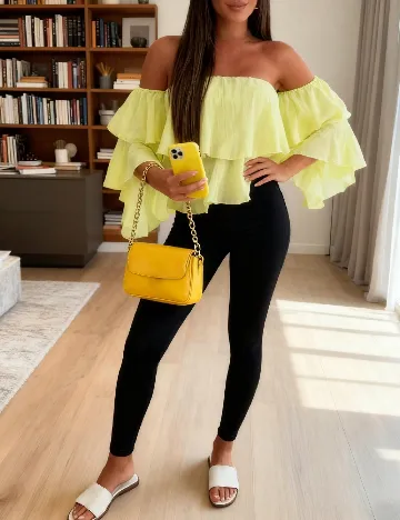 Bluza SHEIN, galben