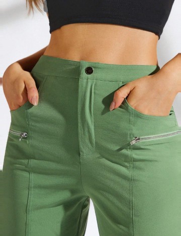 Pantaloni SHEIN, verde