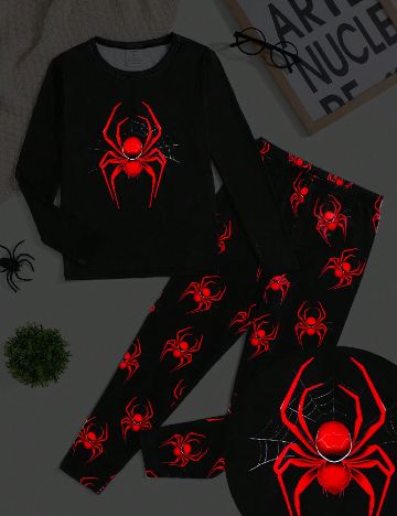 Pijama Shein Kids, negru
